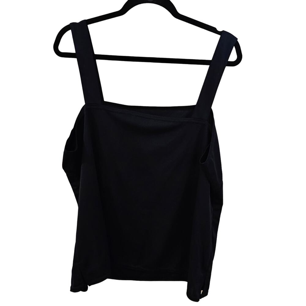 Worthington Womens Plus Size 3X Tank Shell Square Neck Dressy Work Corp